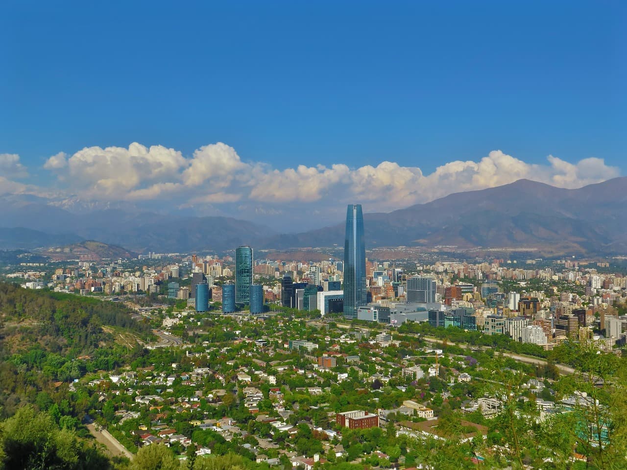 Vista de Santiago